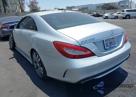 2015 Mercedes-Benz Cls 400 из США, поврежденный, VIN WDDLJ6FB3FA156709